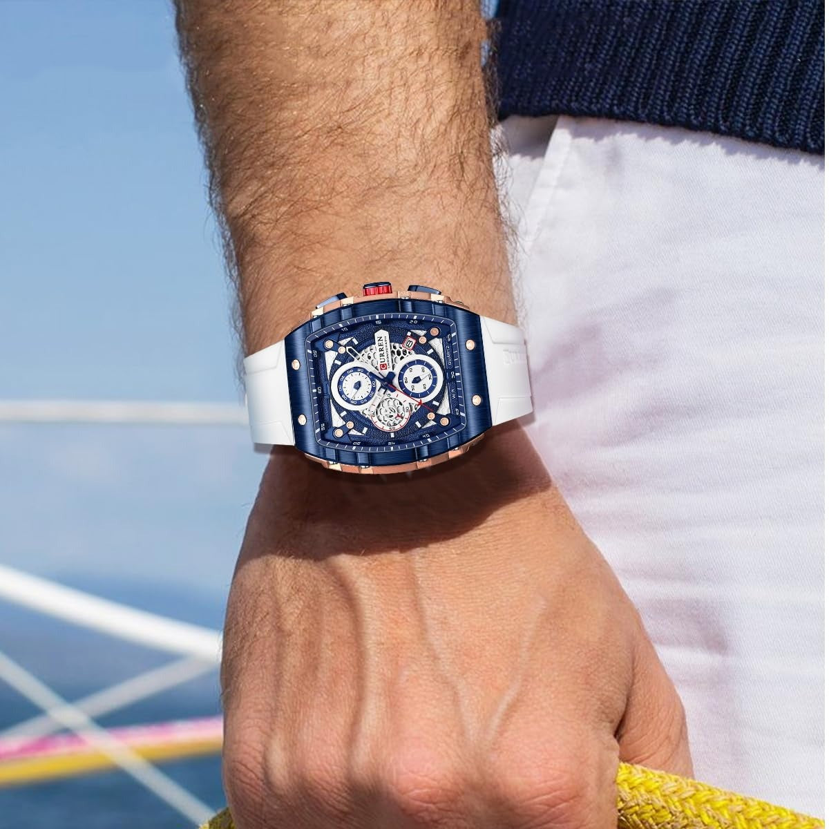Hot Sale Curren 8442 Luxury Watche for Men's